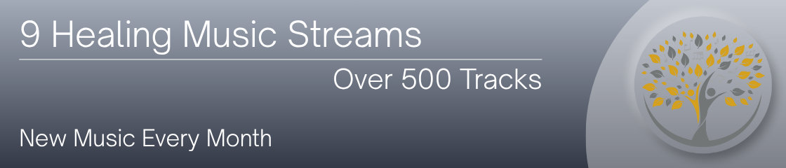9 healing music streams included in your subscription. Over 500 healing music tracks. New music added every month.
