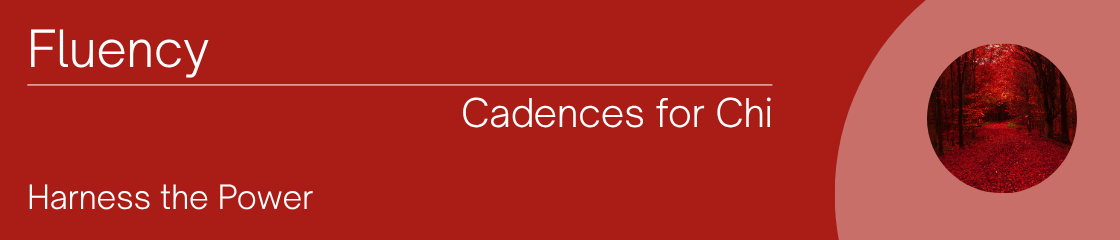 Music that stays in a steady rhythm you can dial in to your heart beat and natural breath rate. Cadences for Chi. Harness the power of rhythm for healing.
