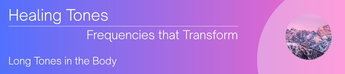 Healing tones with healing frequencies. Listen to music that transforms your energy. This music resonates inside your body to heal you.